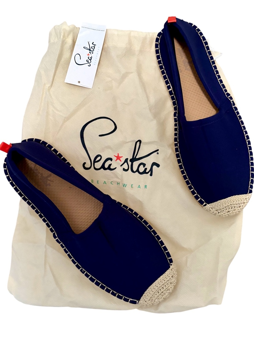 Sea Star Navy Beachcomber Espadrille Flats - Women